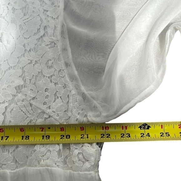 BELLAMBRA Plus Size Lace Long Sleeve Blouse NWT - Picture 3 of 10